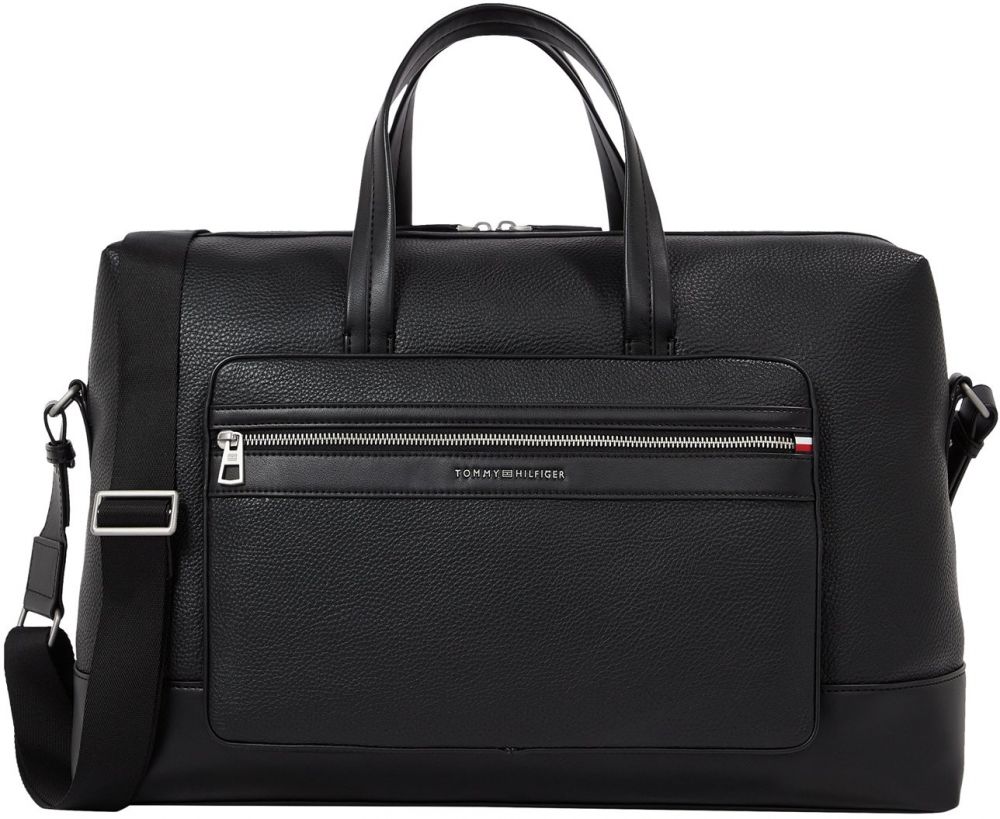 TOMMY HILFIGER Víkendová taška  čierna