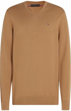 TOMMY HILFIGER Sveter 'ESSENTIAL'  kaki