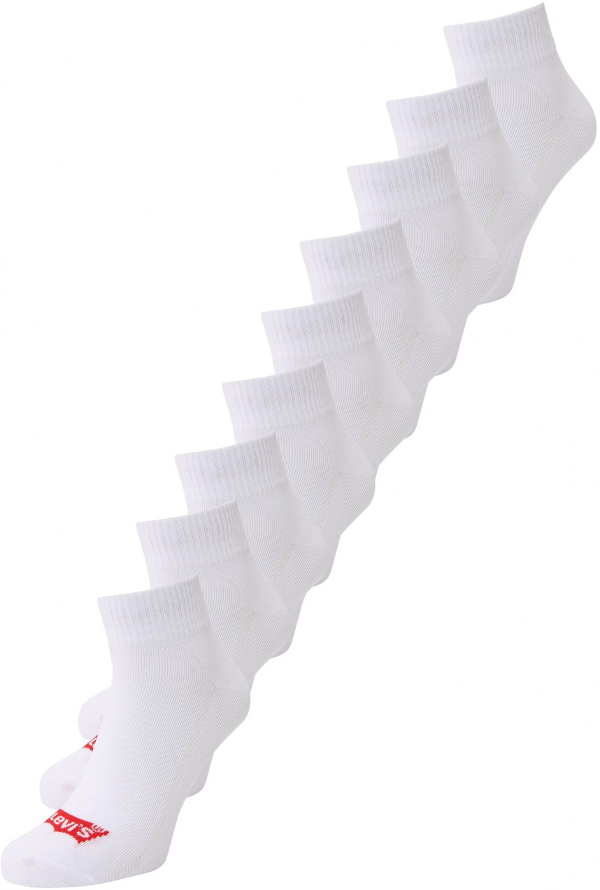 LEVI'S ® Ponožky  krvavo červená / biela
