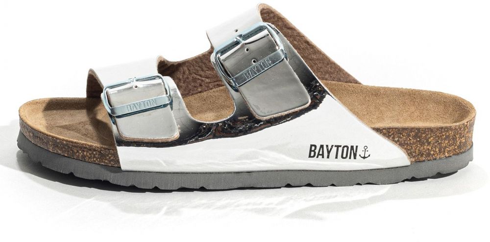 Bayton Papuče 'Tracy'  strieborná