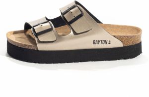 Bayton Šľapky 'Edith'  zlatá / čierna