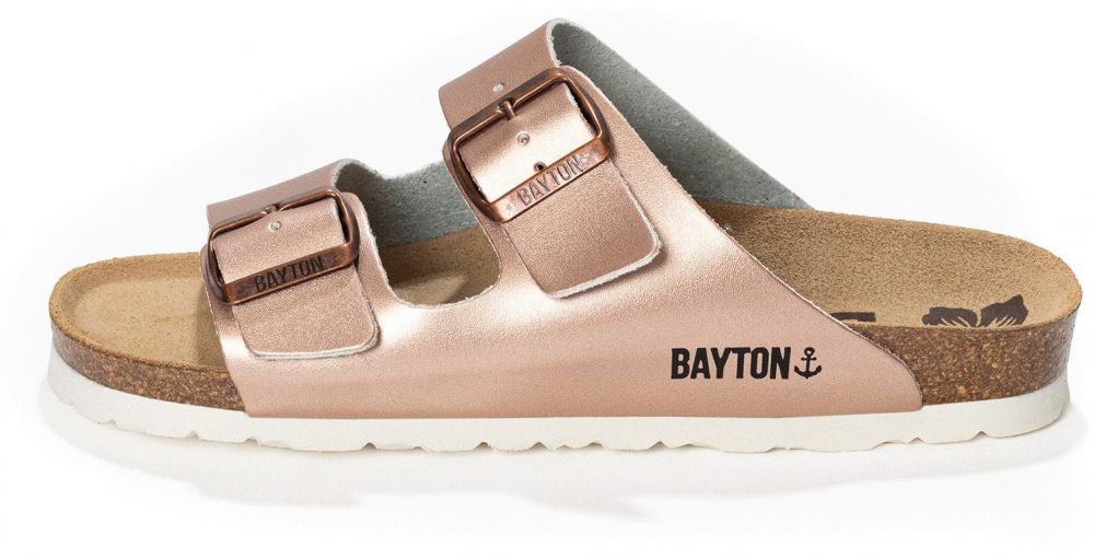 Bayton Sandále 'Athena'  ružová / čierna