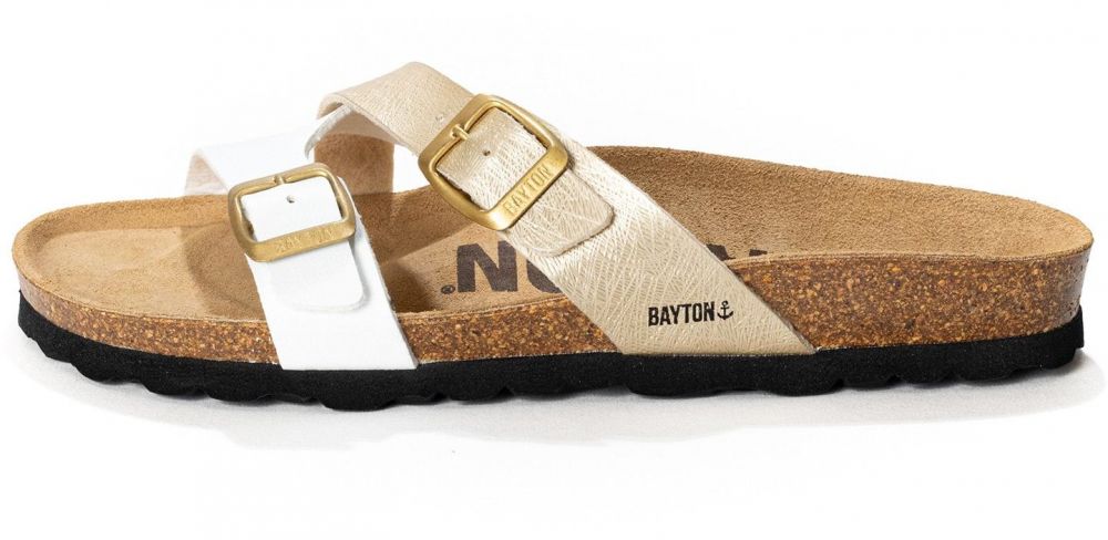 Bayton Šľapky 'CLEO'  piesková / svetlohnedá / biela