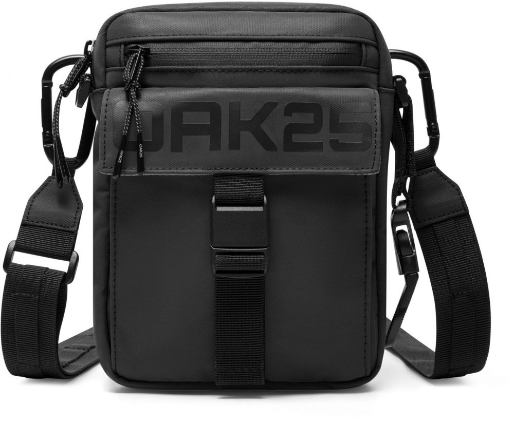 OAK25 Taška cez rameno 'Luminite Crossbody Bag'  antracitová / čierna