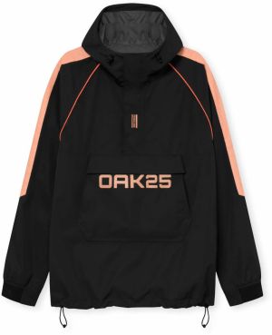 OAK25 Funkčná bunda 'Commute Rainbreaker'  oranžová / čierna