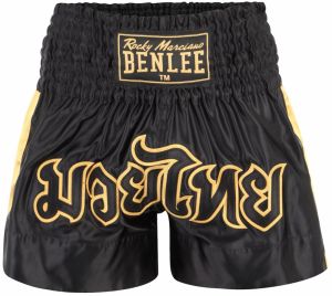 Benlee Športové nohavice 'Goldy'  zlatá žltá / čierna