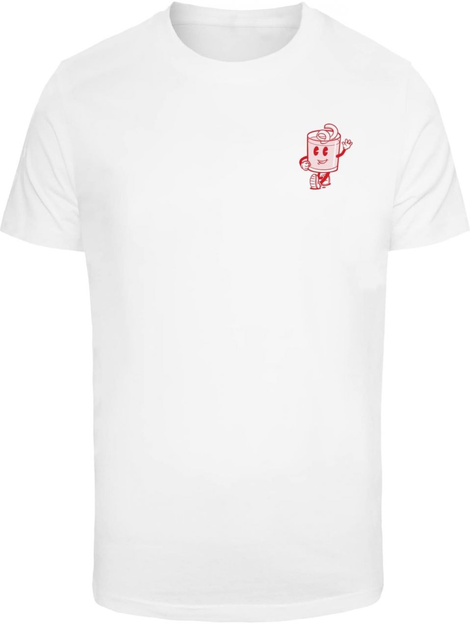 Mister Tee Tričko 'Negroni Please'  červená / biela