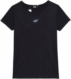 4F Funkčné tričko  antracitová