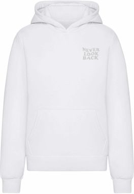 Miss Tee Mikina 'Never Look Back'  sivá / biela