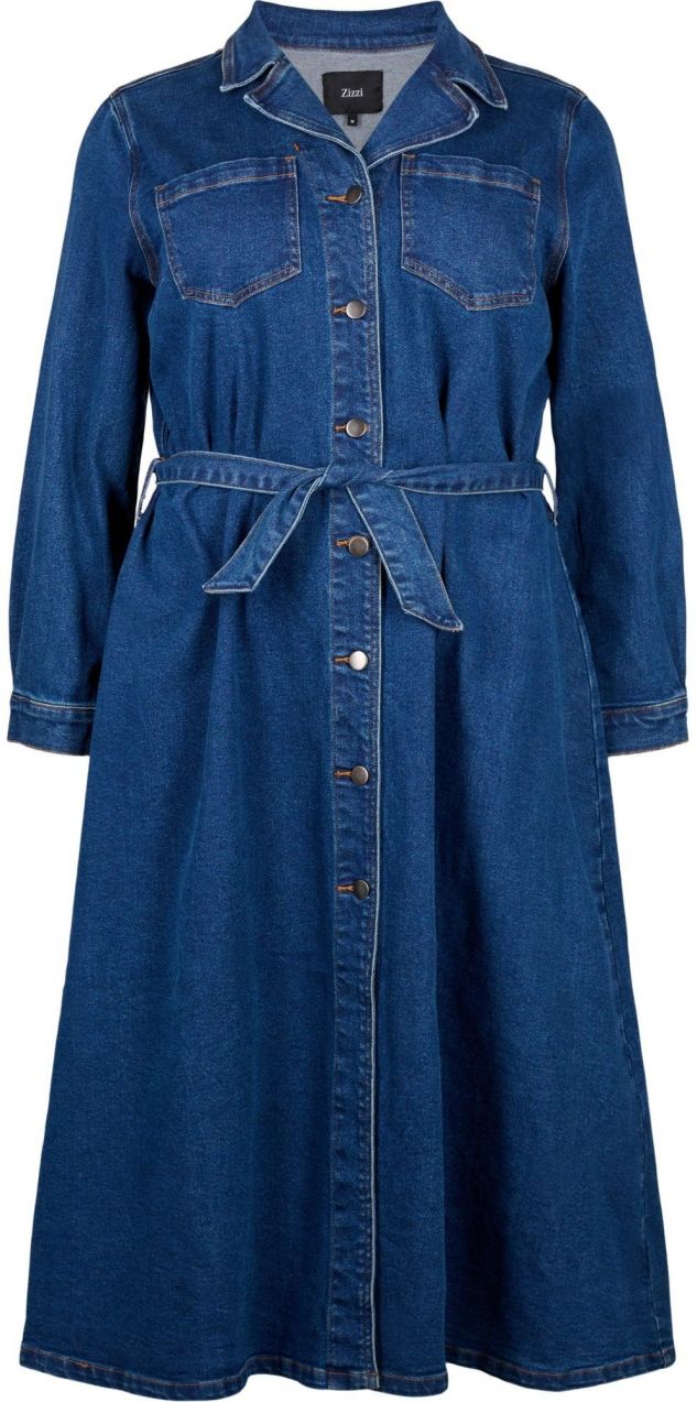 Zizzi Šaty 'JCHAR'  modrá denim