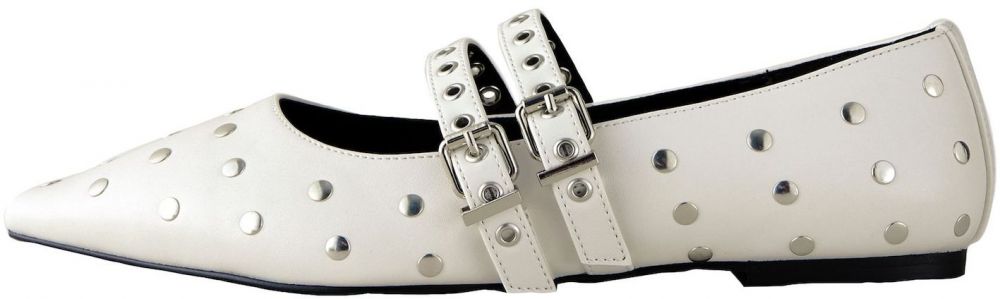Next Baleríny s ramienkom 'Forever Comfort®'  biela