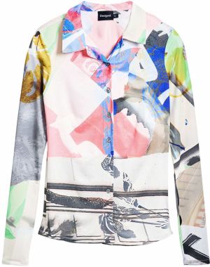 Desigual Blúzka  zmiešané farby