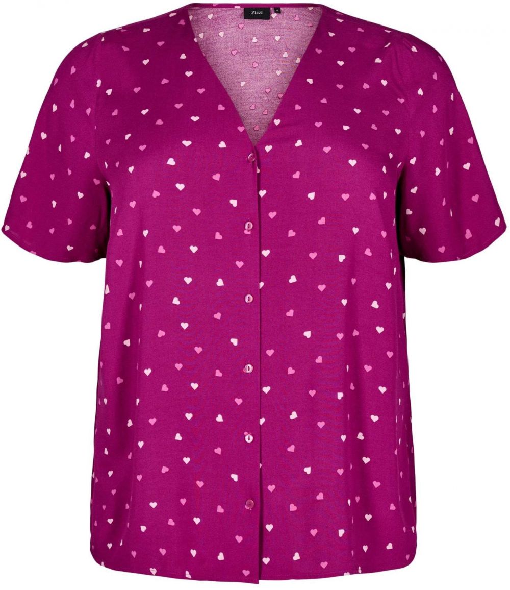 Zizzi Tričká na spanie  ružová / svetloružová / biela