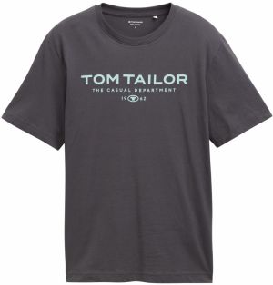 TOM TAILOR Tričko  svetlomodrá / tmavosivá