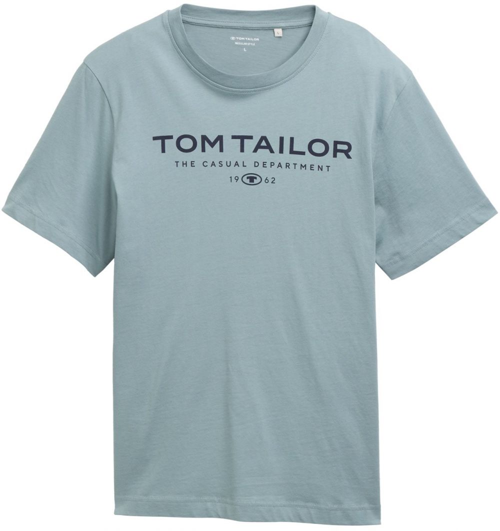 TOM TAILOR Tričko  námornícka modrá / zelená