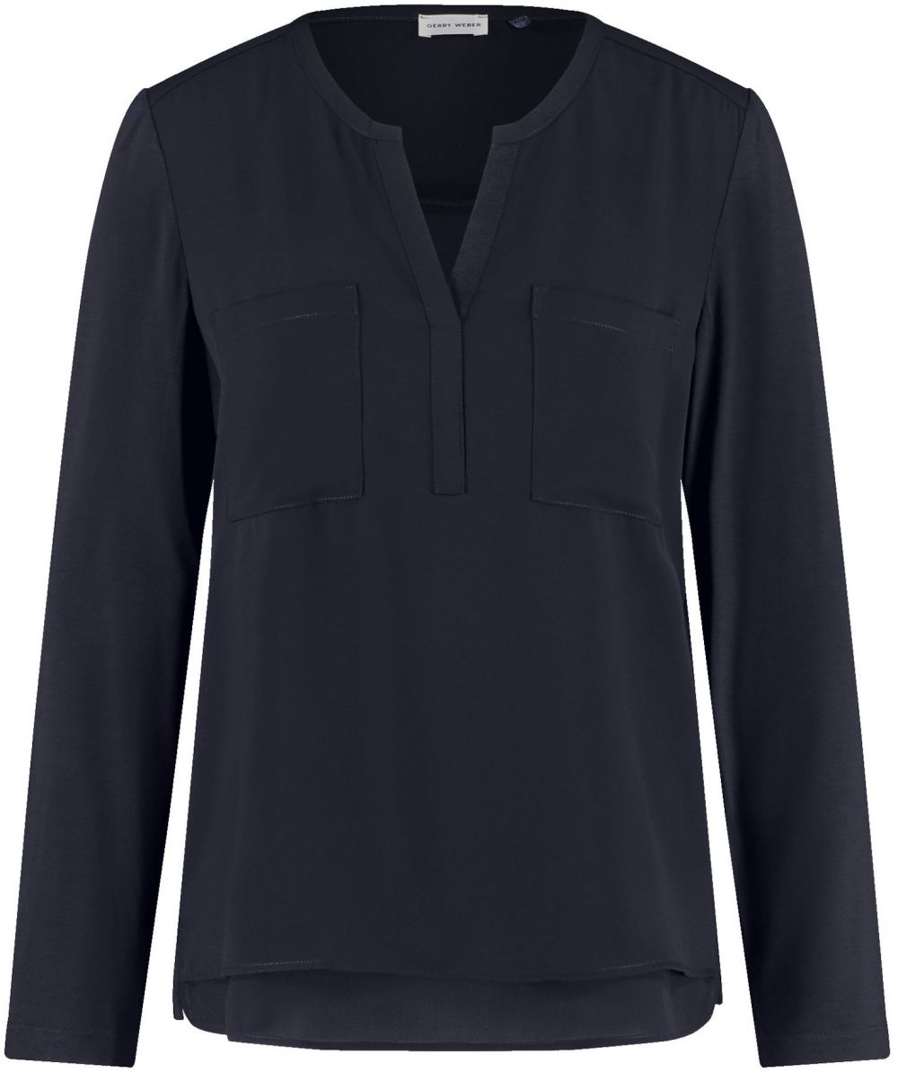 GERRY WEBER Blúzka  tmavomodrá