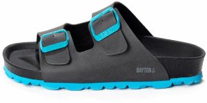 Bayton Otvorená obuv 'Atlas'  azúrová / tmavosivá