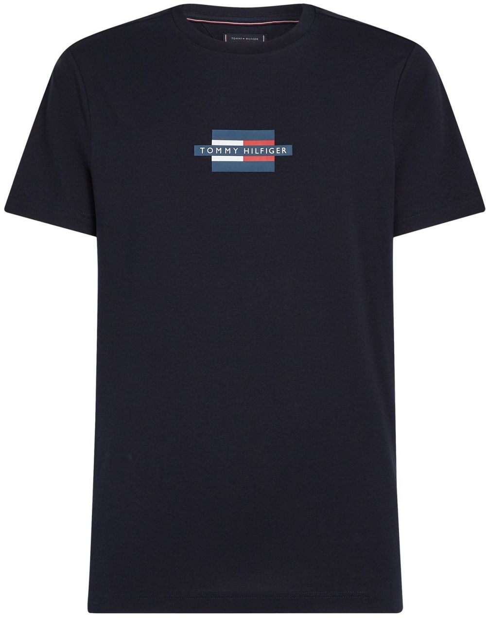 TOMMY HILFIGER Tričko  námornícka modrá / červená / biela