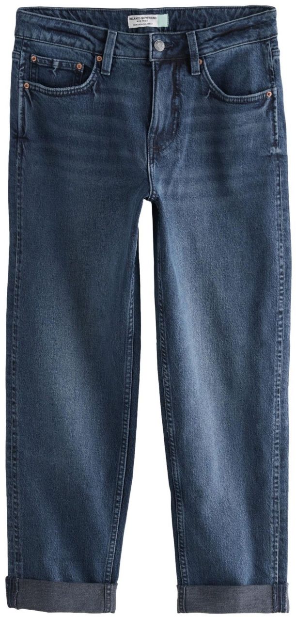 Next Džínsy  modrá denim