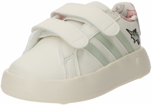 ADIDAS SPORTSWEAR Tenisky 'GRAND COURT DINO'  mätová / čierna / biela