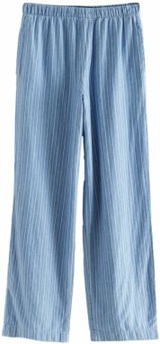 Next Nohavice  modrá denim / biela