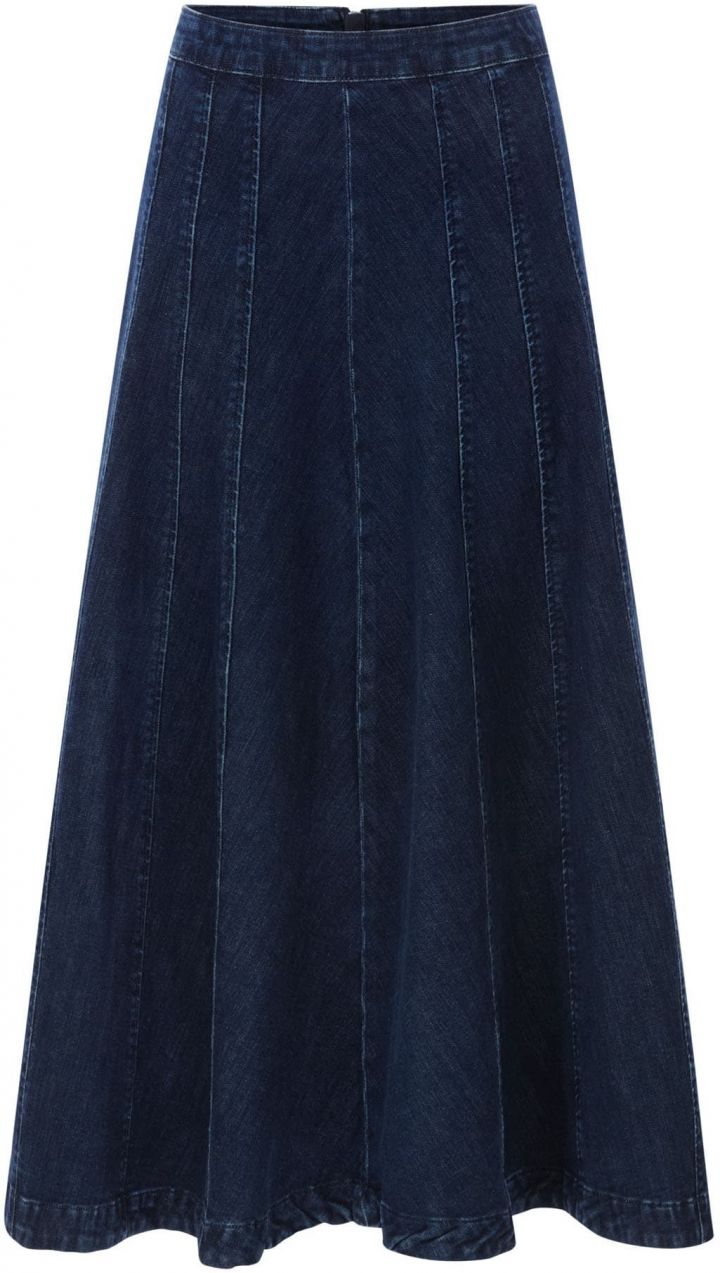 Rich & Royal Sukňa  modrá denim