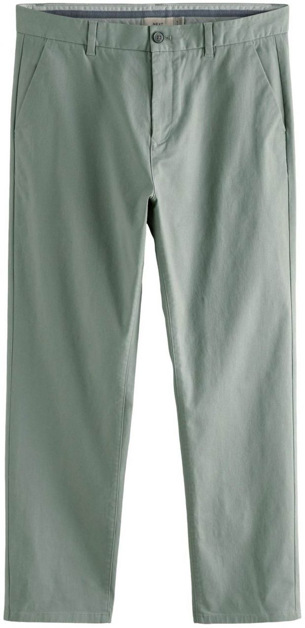 Next Chino nohavice  svetlozelená