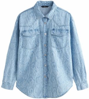 Next Blúzka  modrá denim
