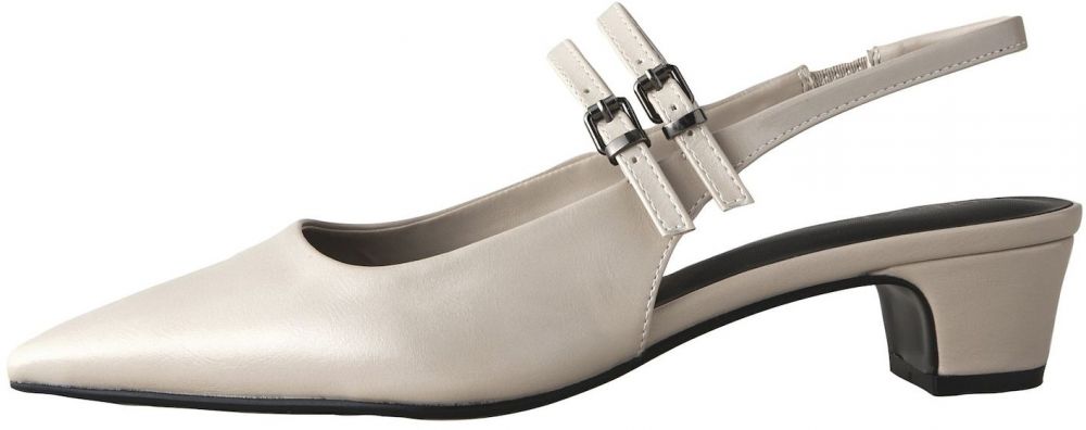 Next Lodičky s otvorenou pätou 'Forever Comfort'  šedobiela