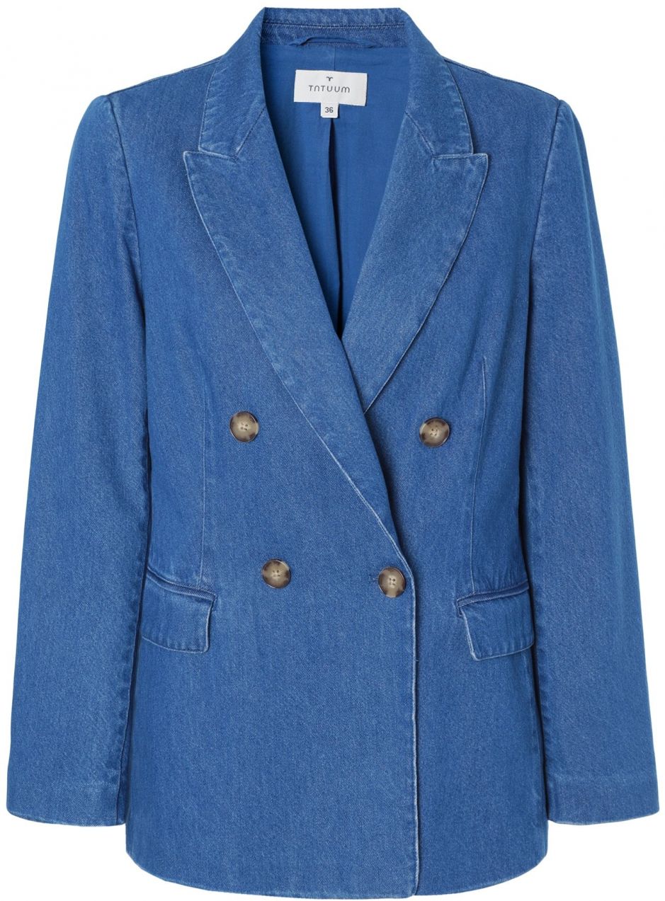TATUUM Blejzer 'Ada'  modrá denim