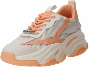 STEVE MADDEN Nízke tenisky 'POSSESSION'  svetlosivá / svetlooranžová