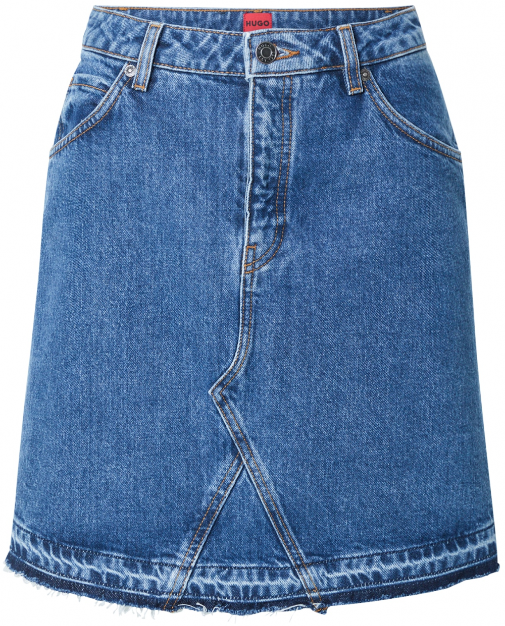 HUGO Sukňa 'Getina 2'  modrá denim