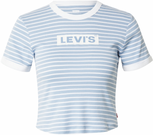 LEVI'S ® Tričko  svetlomodrá / biela