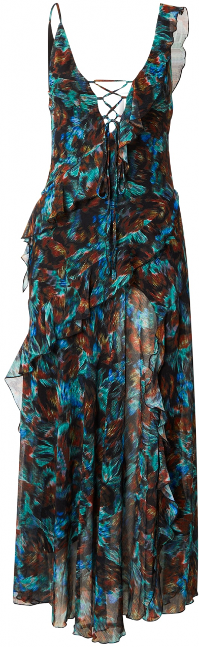 TOPSHOP Letné šaty  modrá / tyrkysová / rubínová / čierna