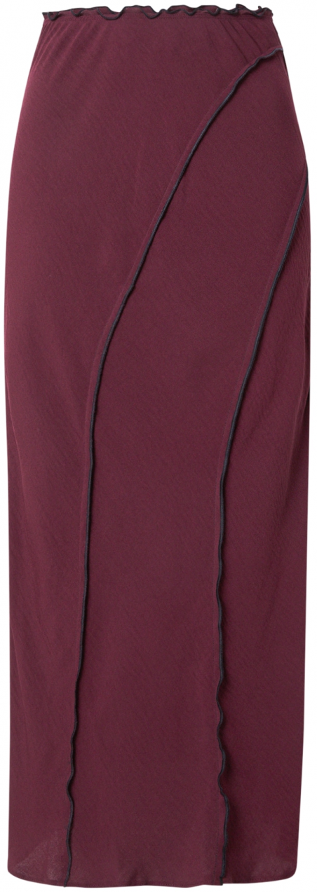 TOPSHOP Sukňa  námornícka modrá / burgundská