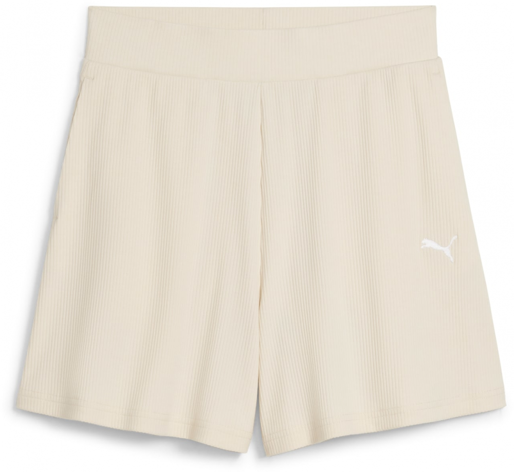 PUMA Športové nohavice 'ESS ELEVATED'  šedobiela