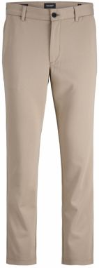 JACK & JONES Chino nohavice  sivá