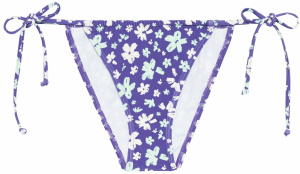 LSCN by LASCANA Bikiny 'Cecily'  indigo / mätová / biela