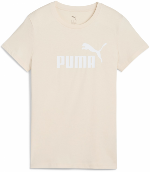 PUMA Funkčné tričko 'ESS No. 1'  krémová / biela