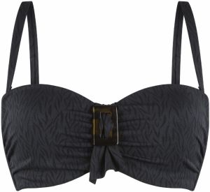 LingaDore Bikinový top  čierna