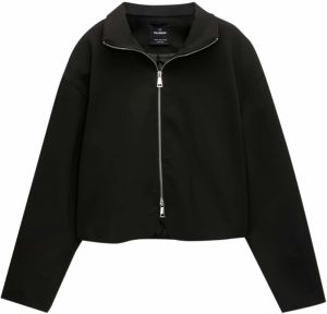 Pull&Bear Prechodná bunda  čierna