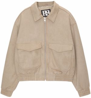 Pull&Bear Prechodná bunda  kapučíno