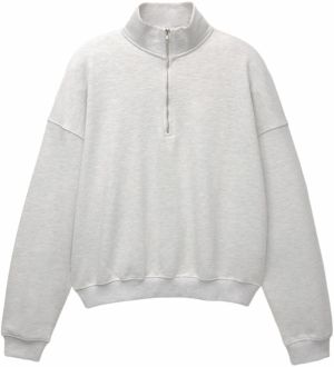 Pull&Bear Mikina  svetlosivá