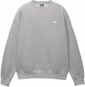 Pull&Bear Mikina 'STWD'  svetlosivá / sivá melírovaná