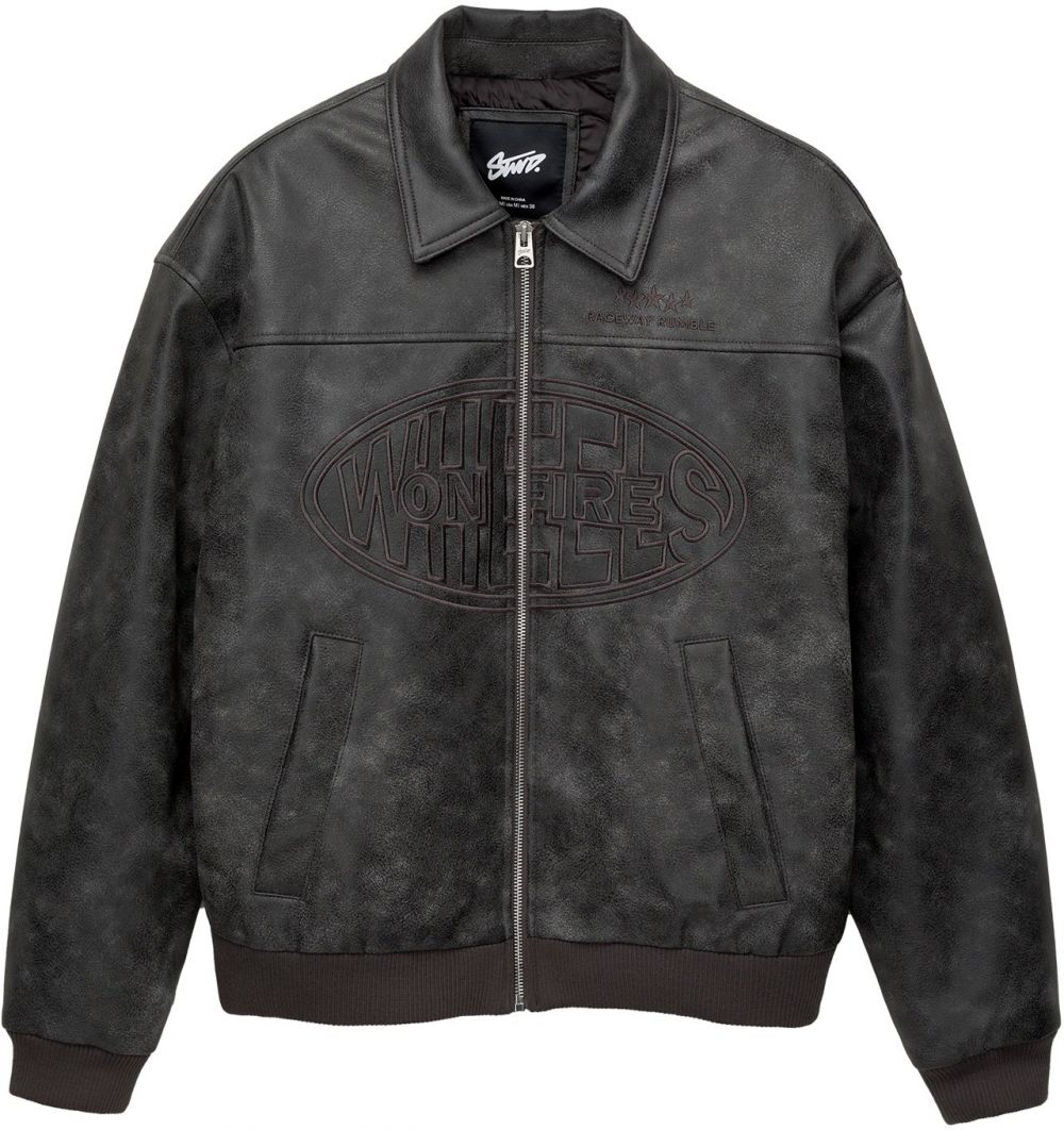 Pull&Bear Prechodná bunda 'STWD'  čierna