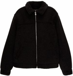 Pull&Bear Prechodná bunda  čierna