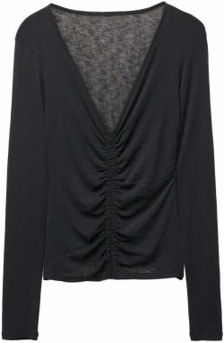 Pull&Bear Tričko  čierna