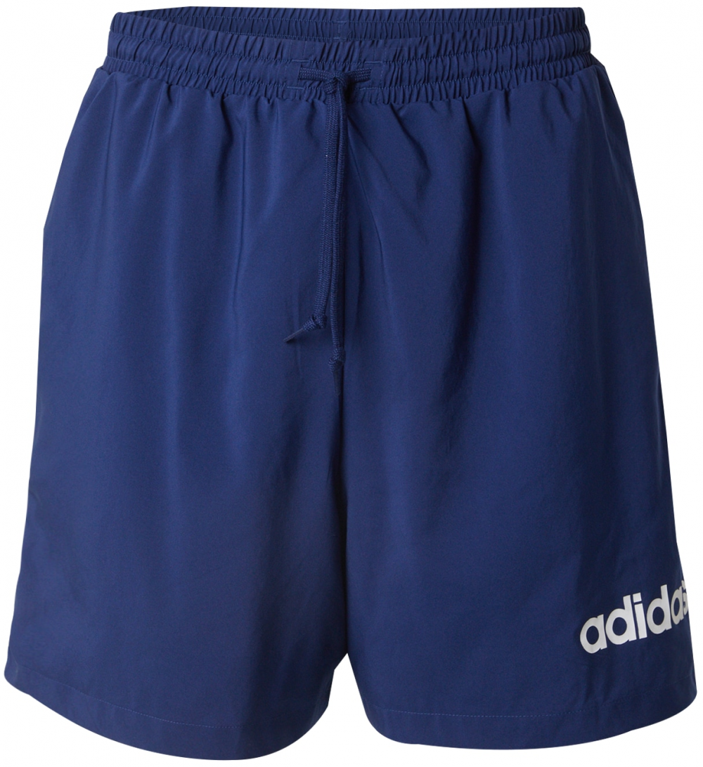 ADIDAS SPORTSWEAR Športové nohavice 'CHELSEA'  enciánová / biela