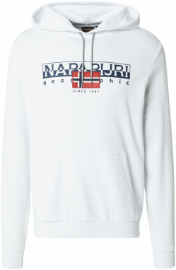 NAPAPIJRI Mikina 'AYLMER'  námornícka modrá / červená / biela