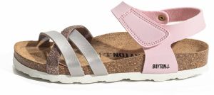 Bayton Sandále 'BELADONA'  hnedá / ružová / strieborná